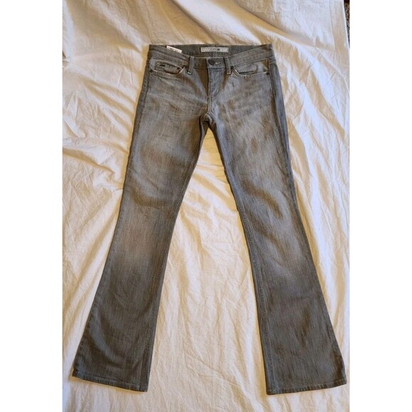 Joe's Jeans Women Grey high rise W 28 Bootleg Y2k Vintage Casual Hippie Boho - Picture 1 of 12